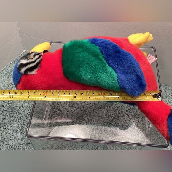 Ty Beanie Baby Buddy Jabber 1999 Plush Parrot Bird with Tags Great Condition - Picture 12 of 12